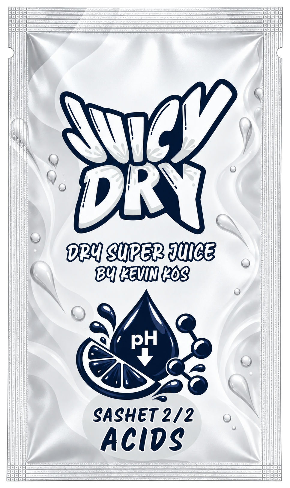 White Acids sachet